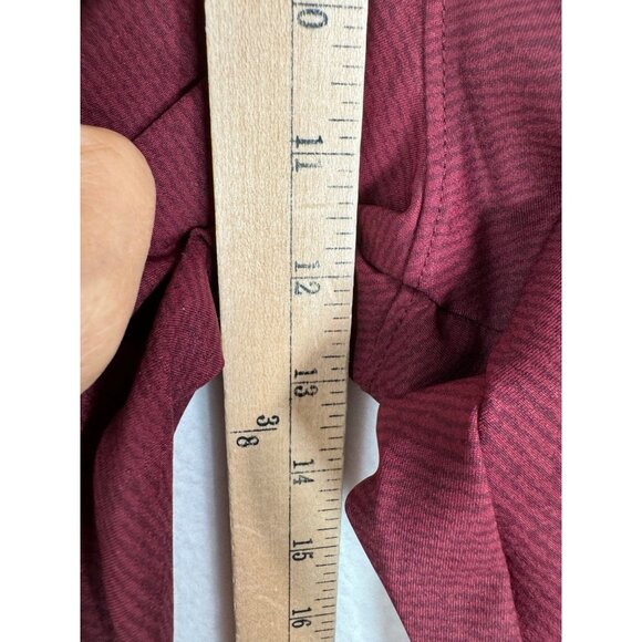 Men's UA Unstoppable Tapered Pants maroon athleisure sz M - Picture 6 of 11